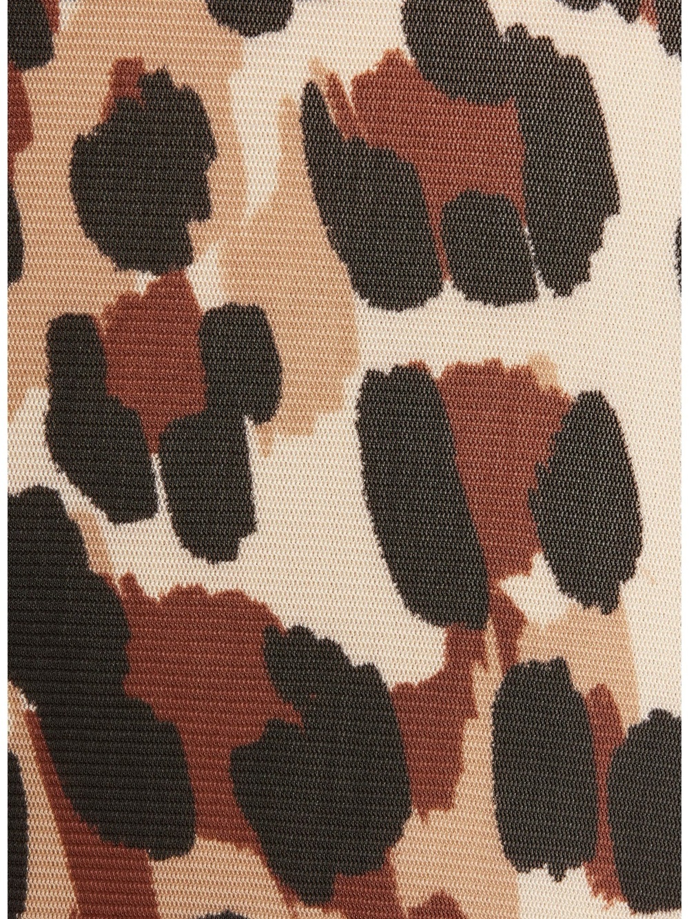 Anne Klein Leopard-Print Twist-Front Maxi Dress - Brown/Tan NWT 14W - Picture 8 of 9